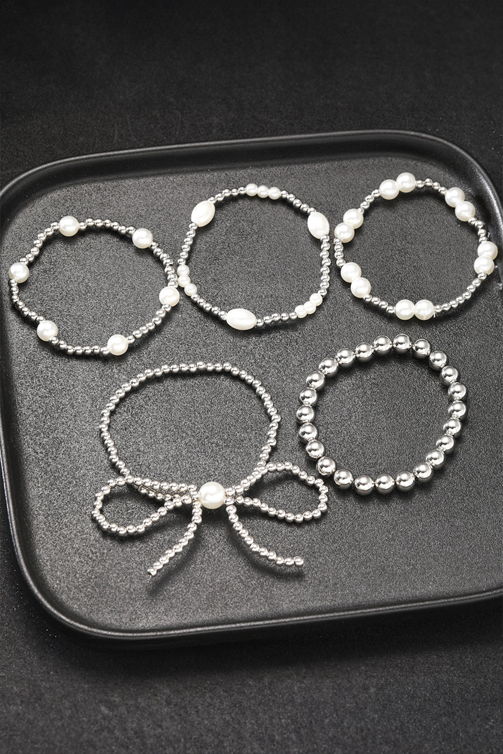 Gold/Silver Multi Layered Bracelet Set