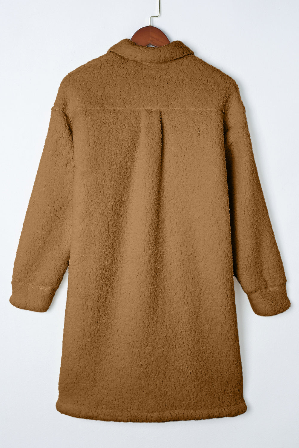 Blue, Beige, Red or Khaki Teddy Coat