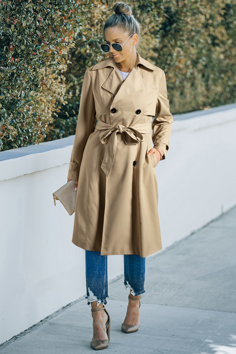 Trenchcoat in Hellkhaki