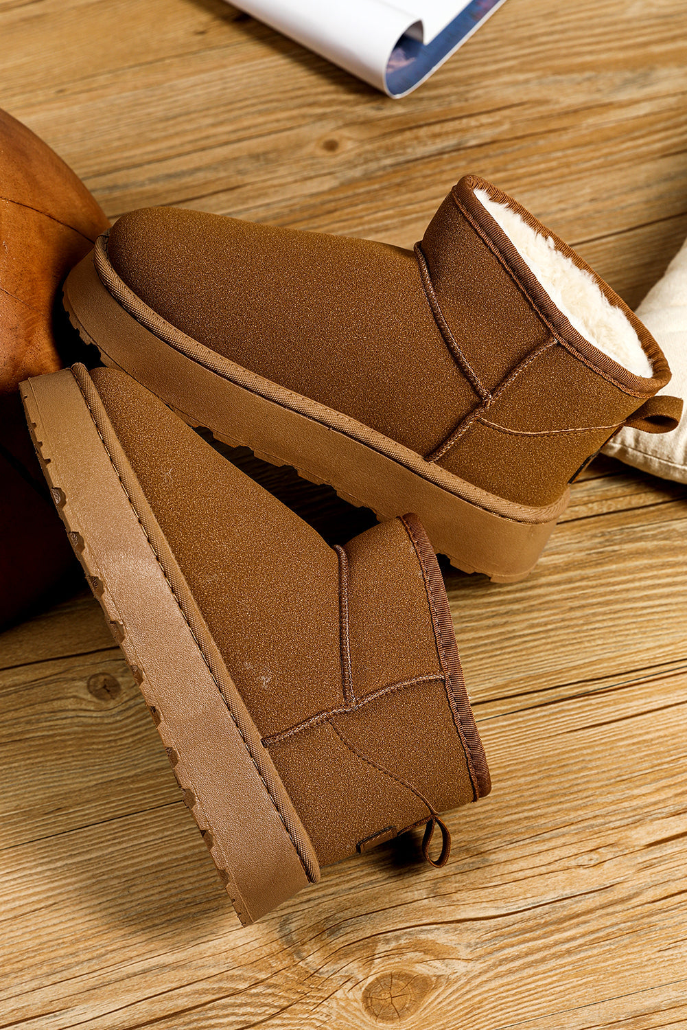 Suede Ankle Snow Schoenen