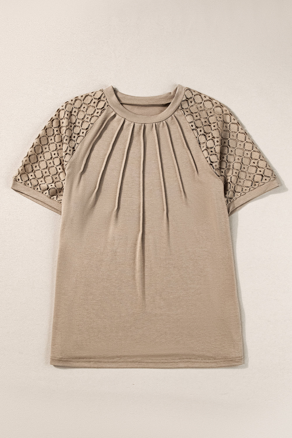 Helles Khaki-T-Shirt