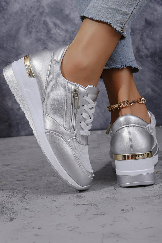 Zip Up Sneakers