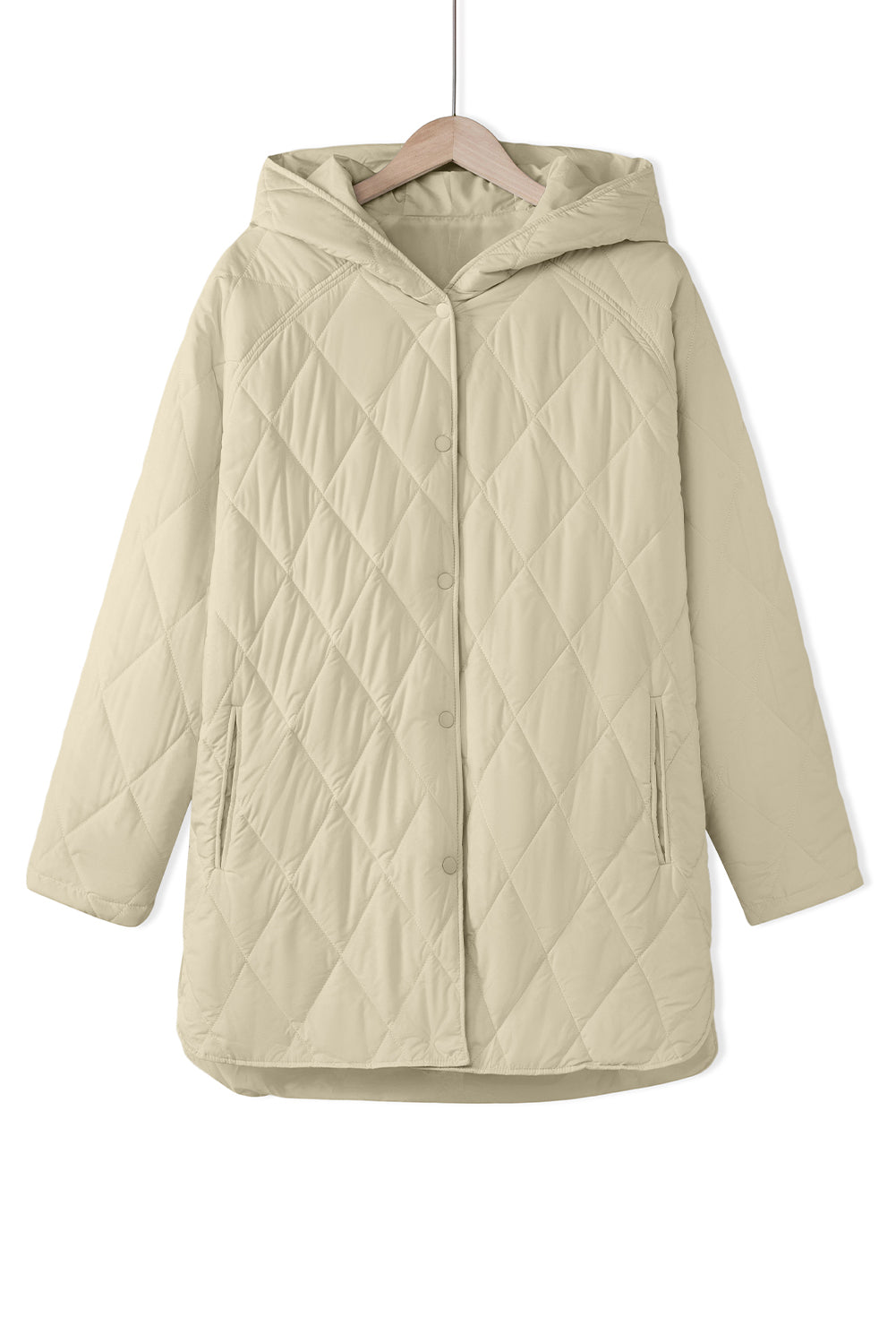 Beige Puffer Coat