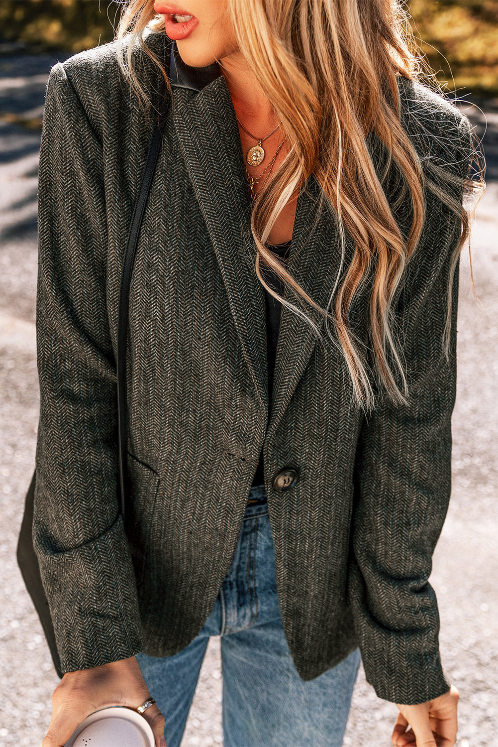 Desert Single Breasted Blazer