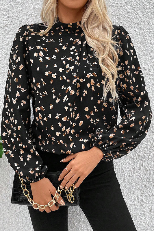 Bluse mit Print