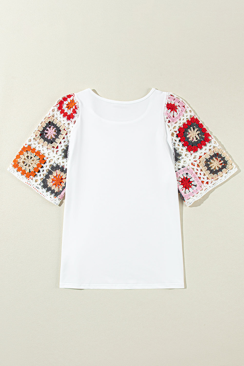 Crochet Short Sleeve T Shirt different colors