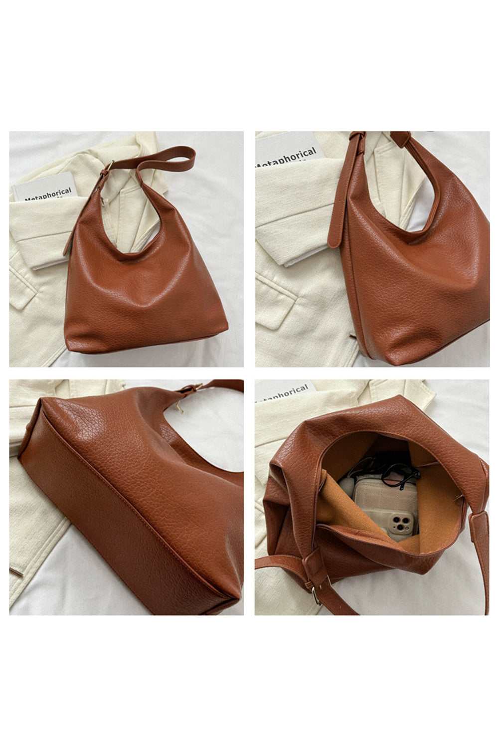 Coffee Leather Bag