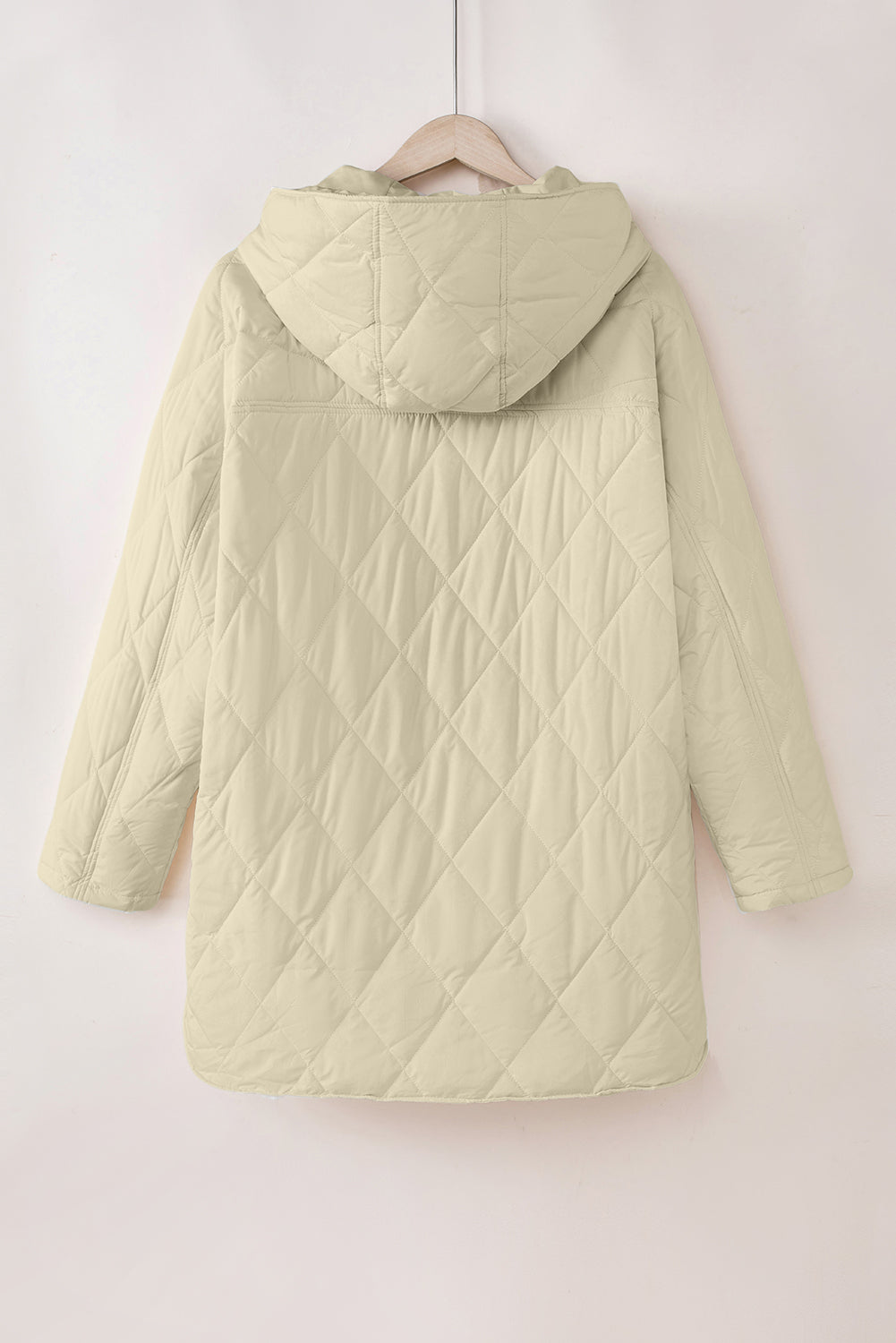 Beige Puffer Coat