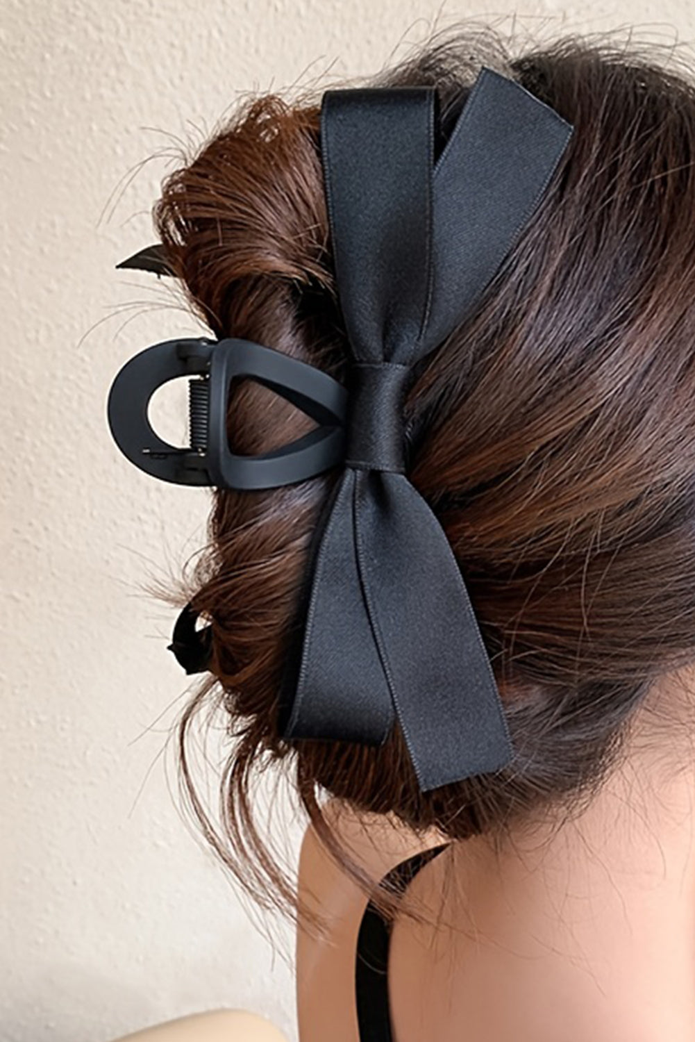 Multi Color Ribbon Bow Decor Hair Clip