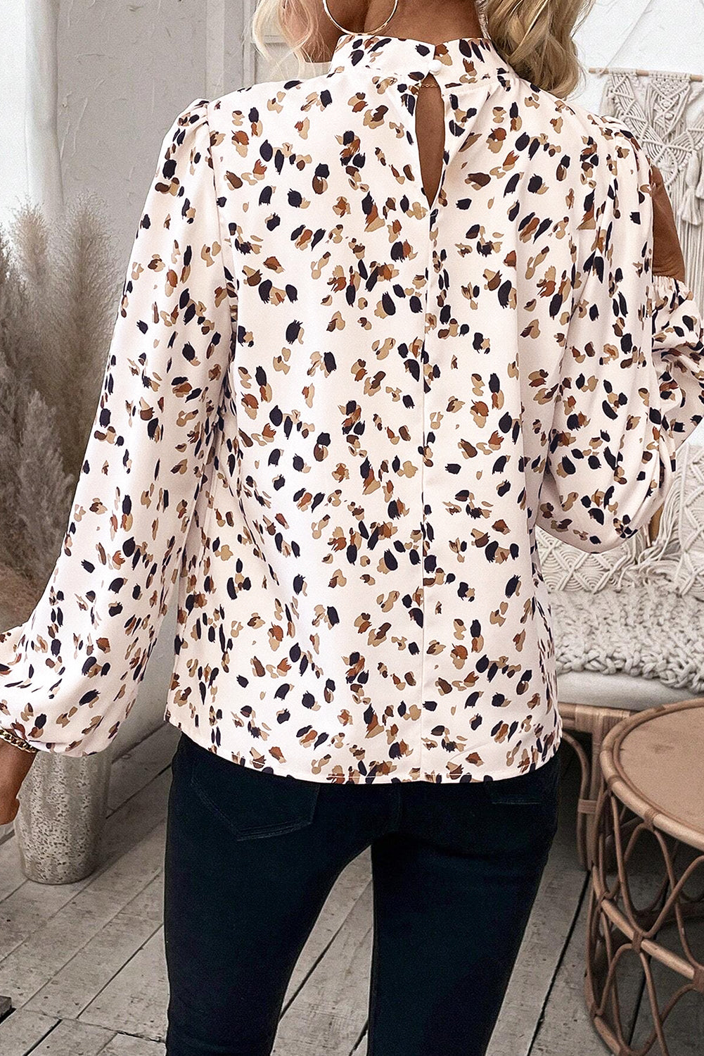 Blouse met print