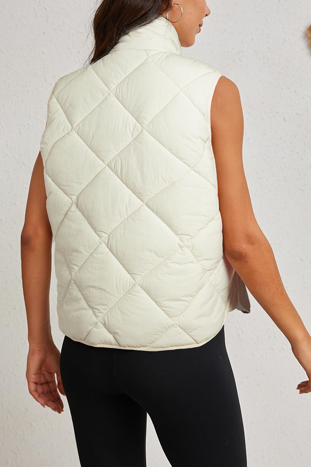 Black High Neck Bodywarmer