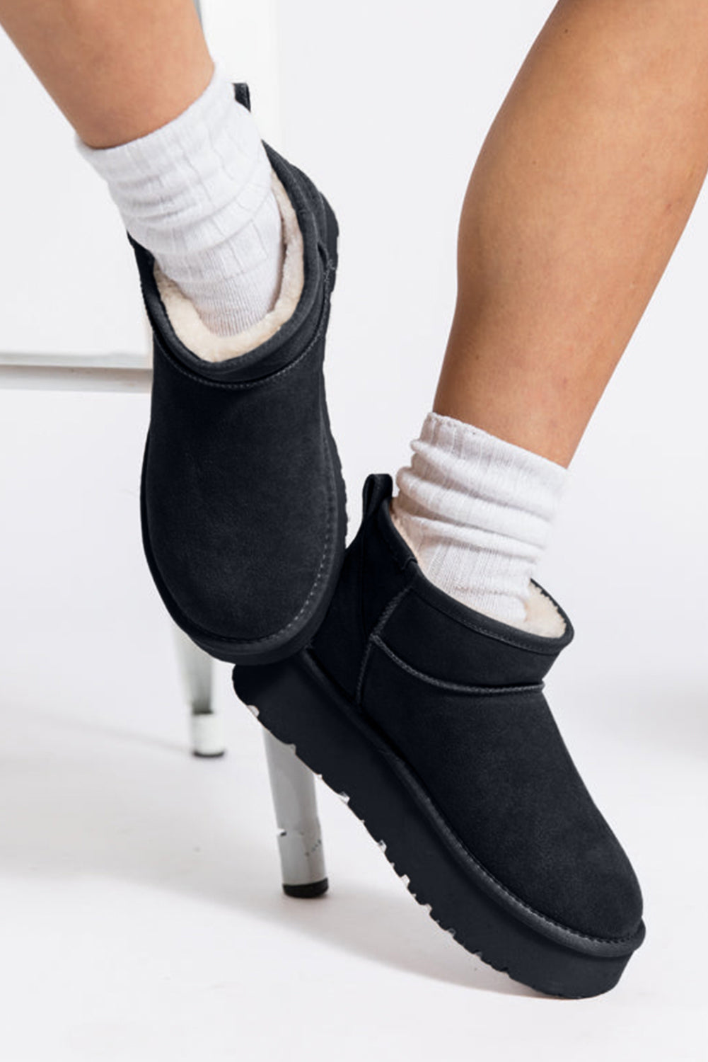 Suede Ankle Snow Schoenen