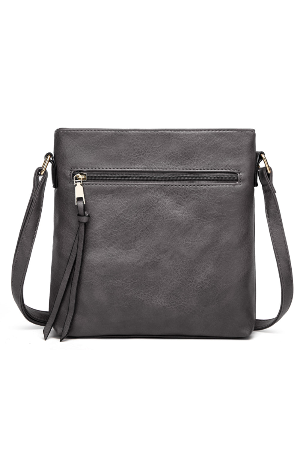 Medium Grey Single Shoulder Bag