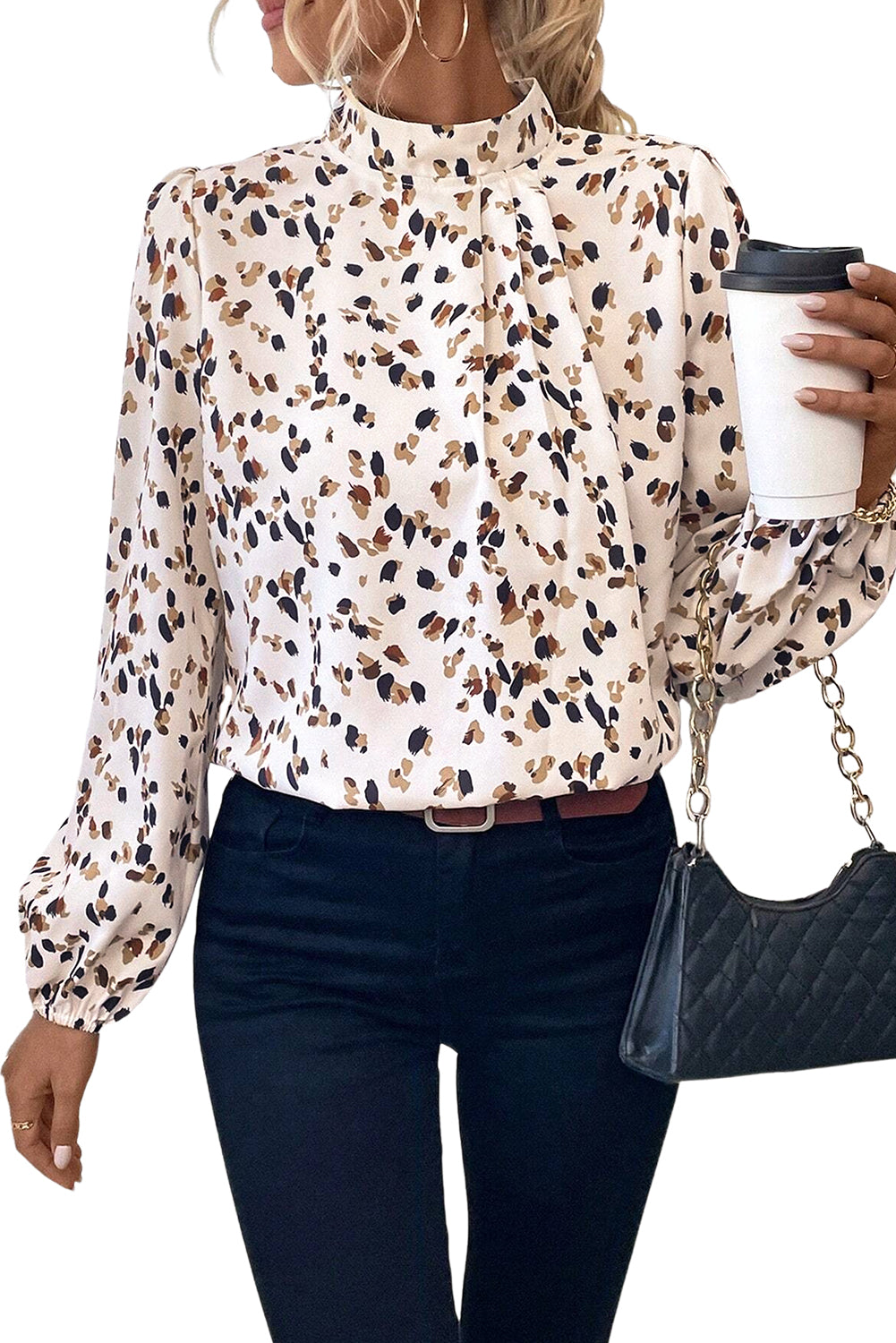 Blouse met print