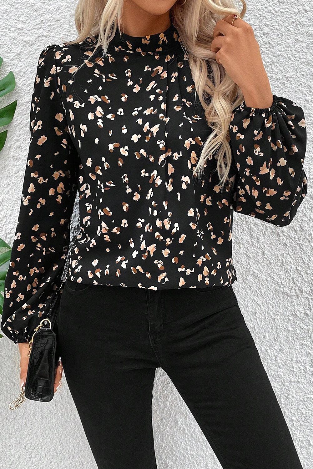 Blouse met print