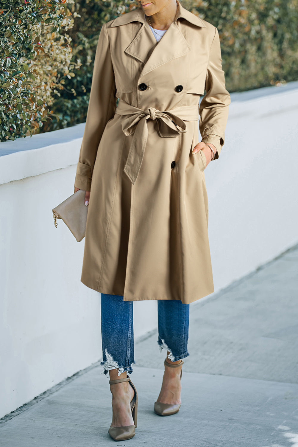 Trenchcoat in Hellkhaki