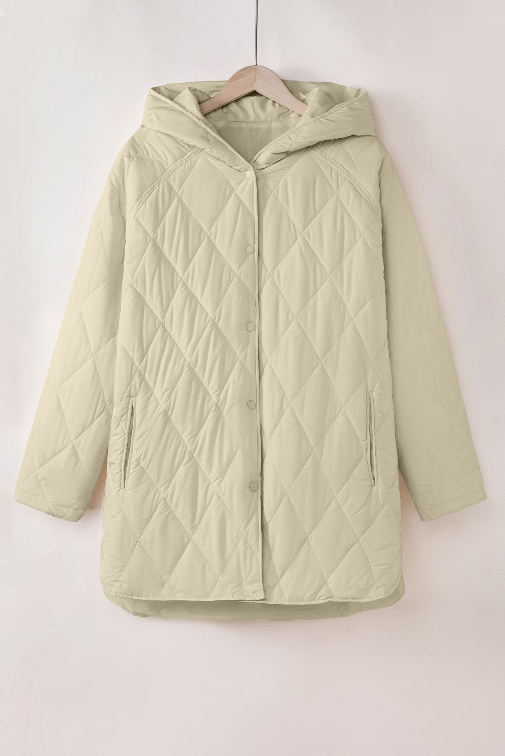 Beige Puffer Coat