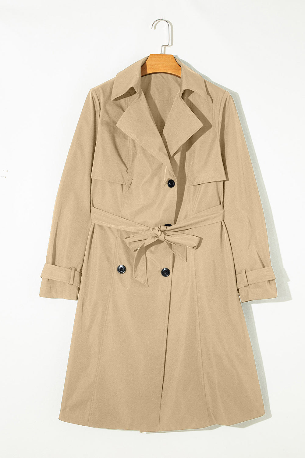 Pale Khaki Trenchcoat